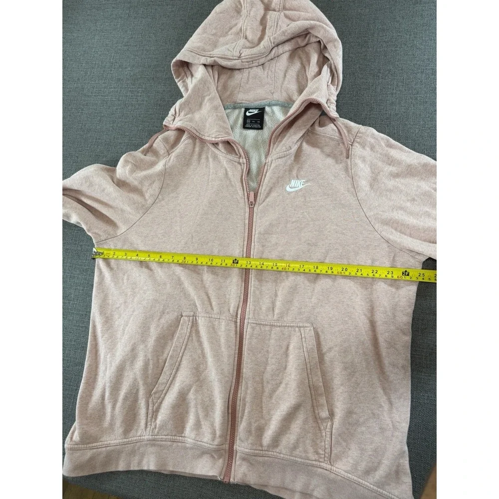 Nike Sportswear‎ Full Zip Sherpa Lined Hoodie Women's XXL Pink Fleece Sweatshirt
